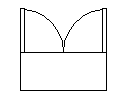 900x400 cupboard CAD block preview