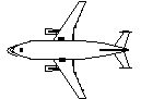 Beluga A300-600 CAD block preview