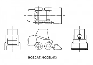 Bobcat CAD block preview