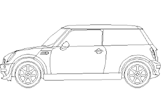 E-MINI  - Side View – free CAD block preview