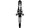 Motorbike Easy Rider CAD block preview