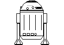 R2-D2 CAD block preview