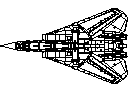 Tomcat Fighter Plane CAD block preview