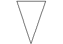 A triangle datum arrow CAD block preview