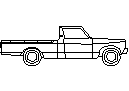 Ute - Side View CAD block preview