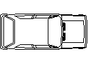 Plan view of a CAR CAD block preview