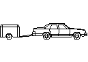 Car and trailer CAD block preview