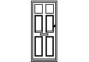 Door Elevation Type 11 – free CAD block preview