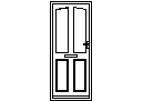 Door Elevation Type 5 – free CAD block preview