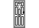 Door Elevation Type 9 – free CAD block preview