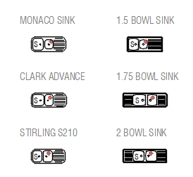 Kitchen Sink Plans CAD block preview