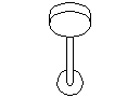 Shower Rose CAD block preview