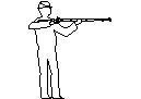 Soldier Firing - American Civil War CAD block preview