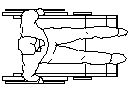 Wheelchair - Plan CAD block preview