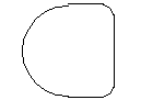Basic Chair CAD block preview