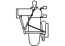 Dentist Chair - Plan View CAD block preview