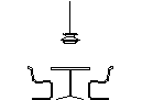 Dining Set CAD block preview
