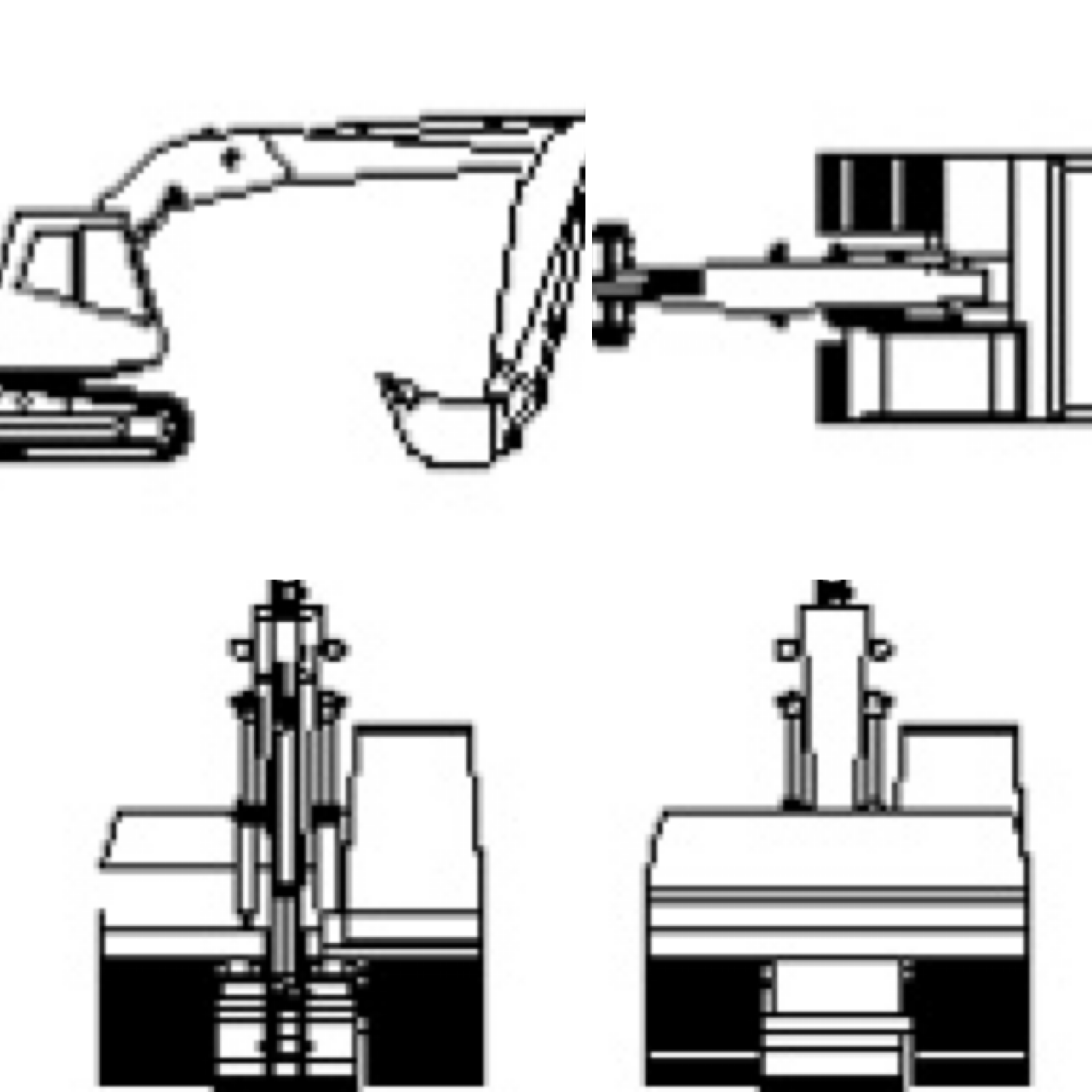 Excavator – free CAD block preview