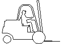 Forklift CAD block preview