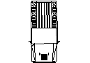 Humvee - Plan CAD block preview