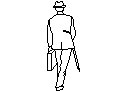A Well Dressed Man CAD block preview