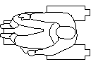 Person in Wheelchair CAD block preview