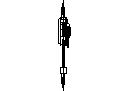 Pull Lift - Front View CAD block preview
