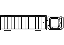 Small Truck - Plan View CAD block preview