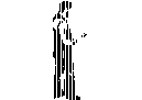 Side view of a man CAD block preview