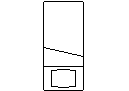 Single Bed - Plan CAD block preview