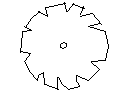 Tree Plan View - Type 17 CAD block preview