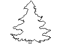 Tree in Elevation - Type 6 CAD block preview
