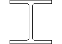 WF Beam - Imperial – free CAD block preview