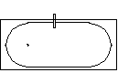 Bathtub - Type 3 CAD block preview