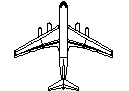 Lockheed C-141 Starlifter - Aircraft CAD block preview