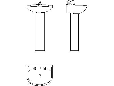 Basin – Type 5 – free CAD block preview