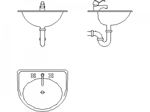 Basin – Type 8 CAD block preview