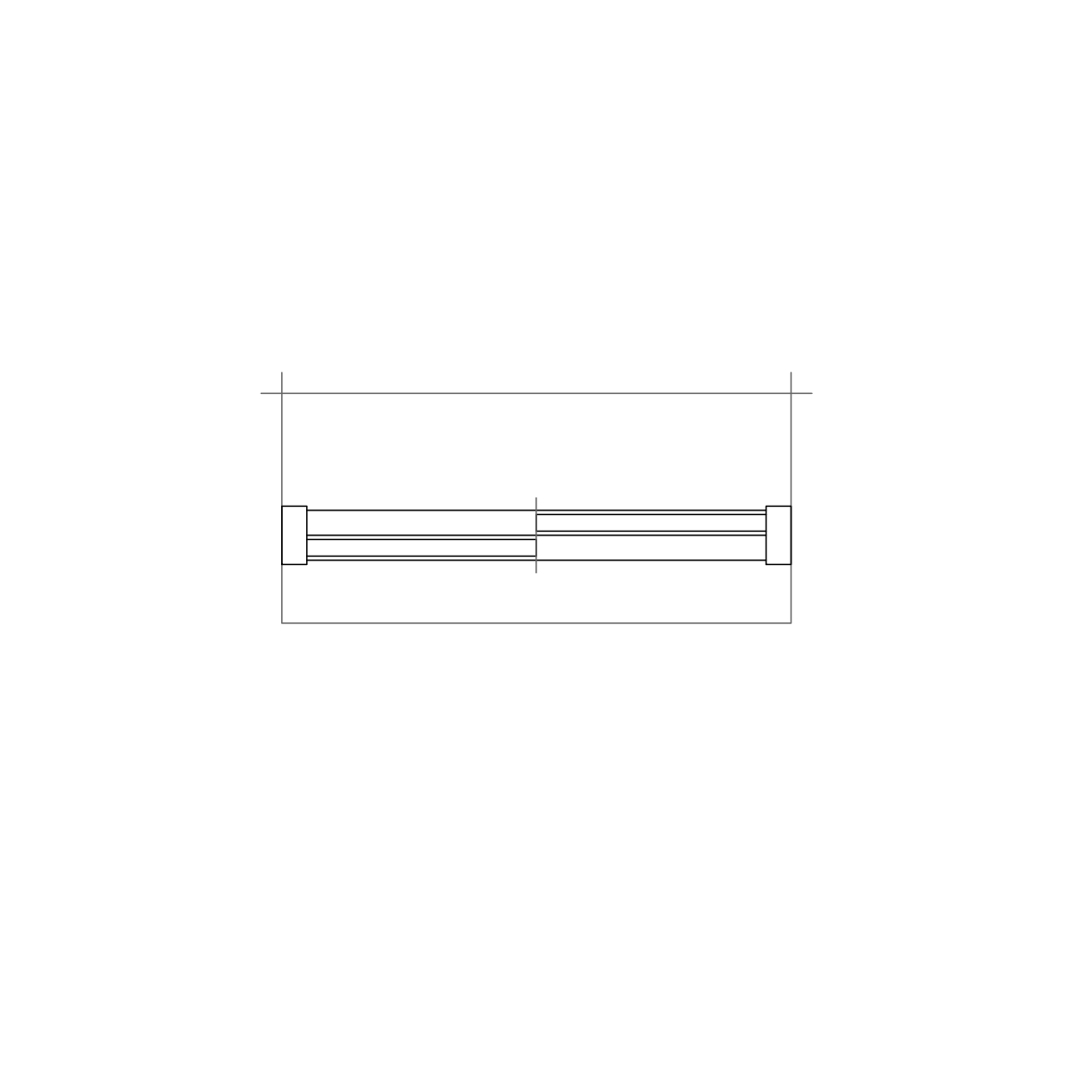 Window Plan - Brick Veneer - Dynamic Block – free CAD block preview