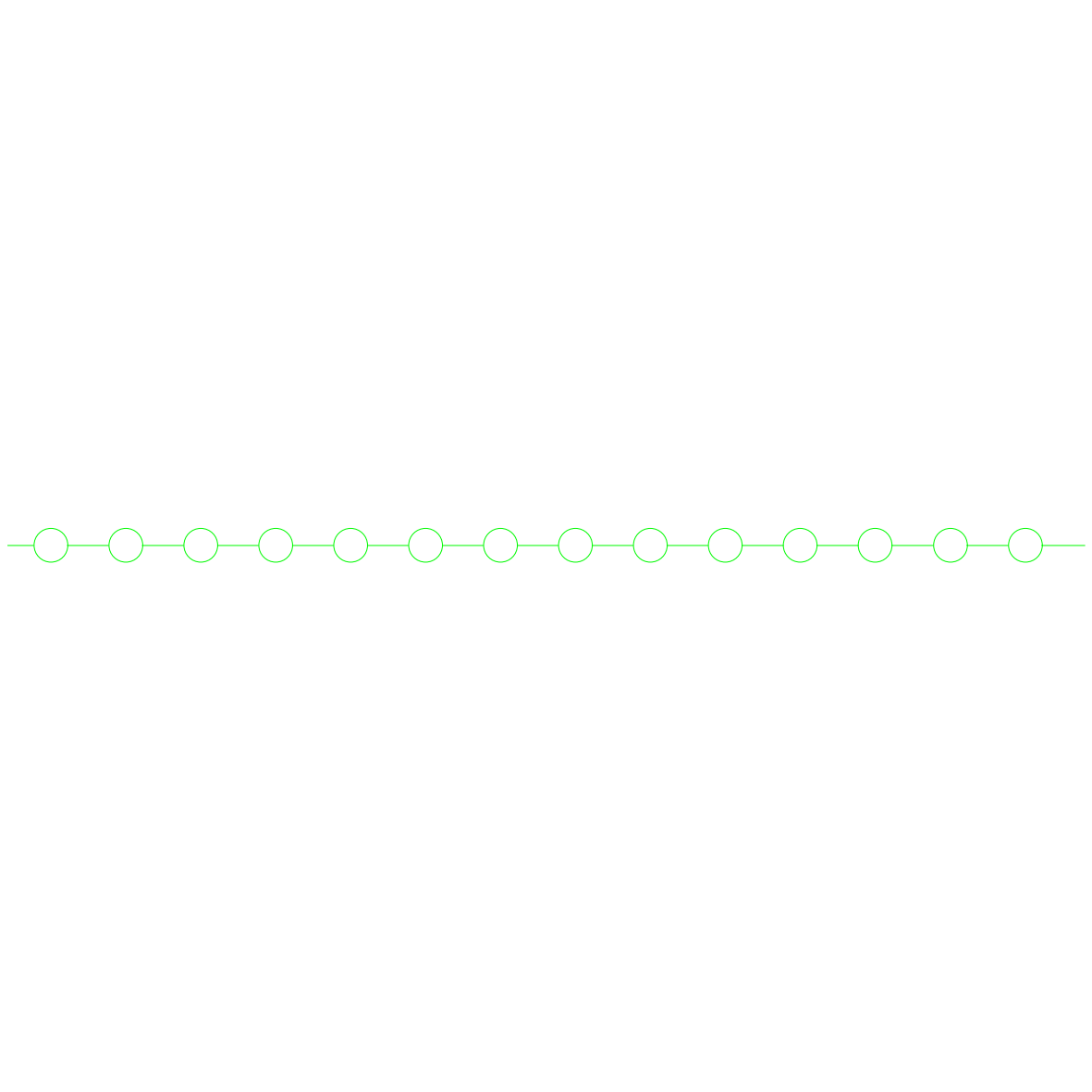Ag Drain or Sub-Soil Drain Linework – free CAD block preview