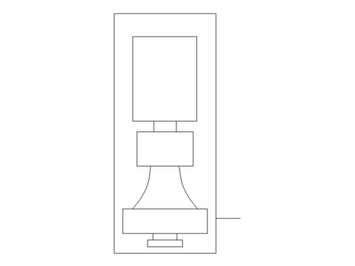 Chiller Pump CAD block preview