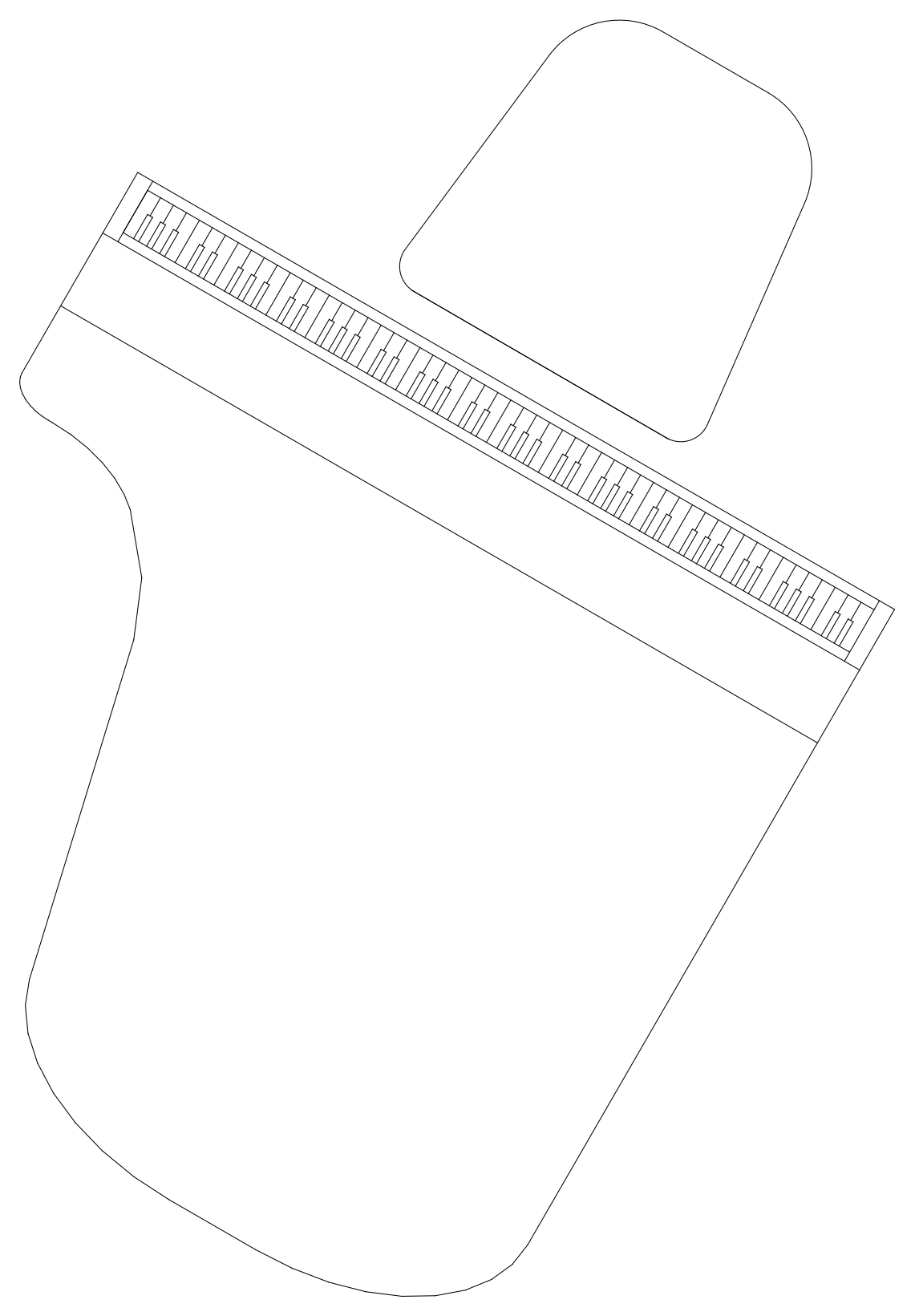 Grand Piano Plan – free CAD block preview