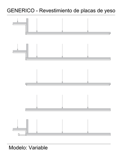 Plasterboard Lining CAD block preview