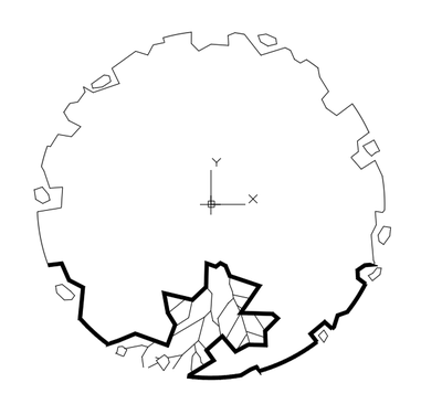 Tree Plan View - Type 88 CAD block preview