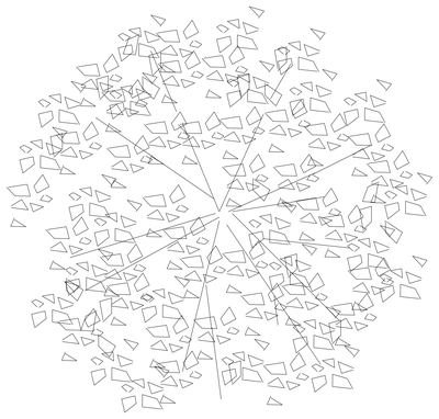 Small-Leaf Shrub - Plan View CAD block preview