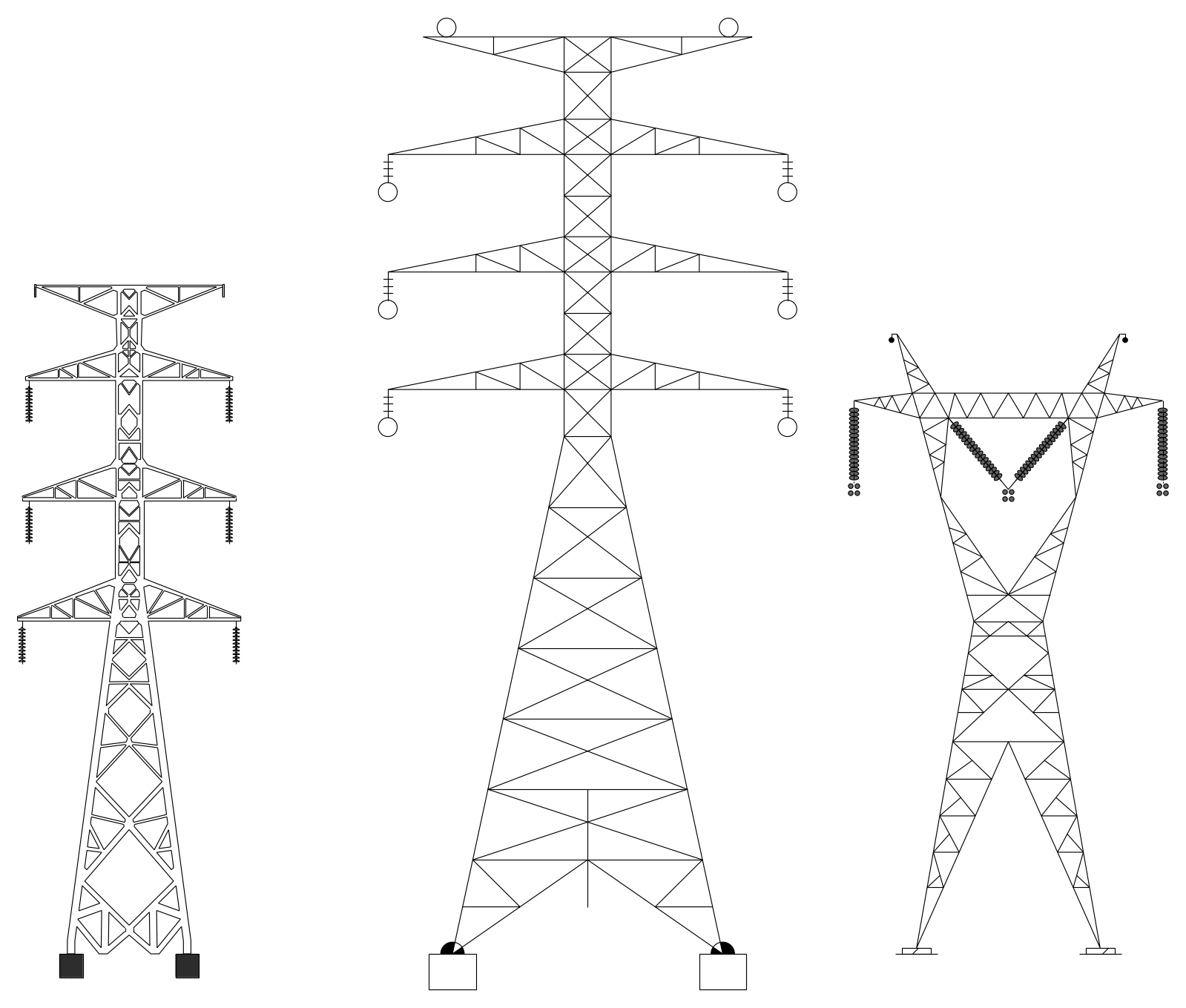 Transmission Towers – free CAD block preview