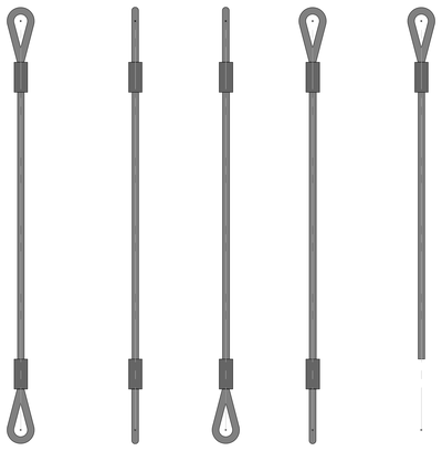 Wire Rope Slings CAD block preview